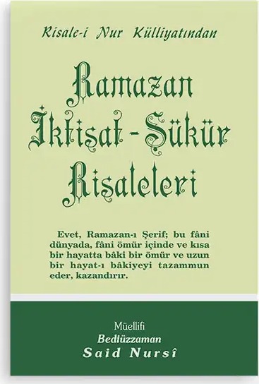 RAMAZAN İKTİSAT ŞÜKÜR RİSALELERİ